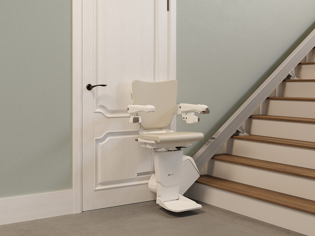 1100 easy hinge unfolded - Shire Mobility