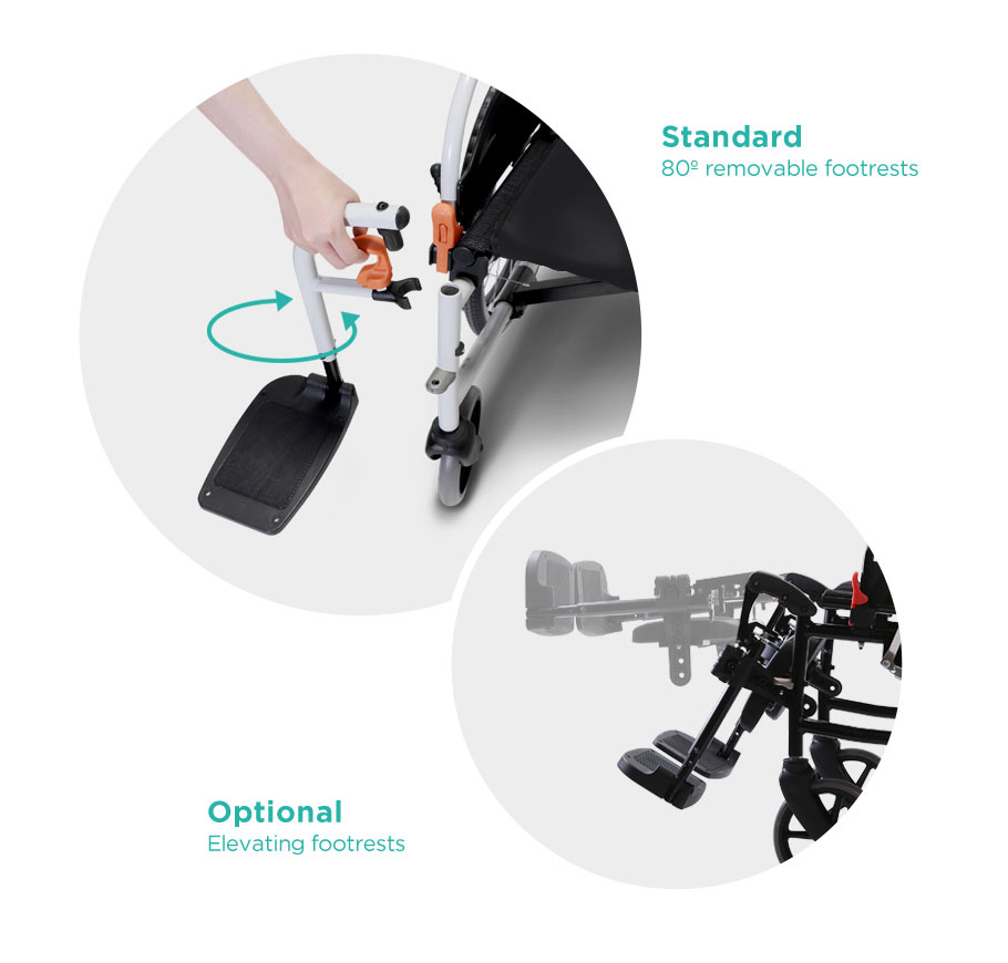 AGL Transfer Footrest - Shire Mobility